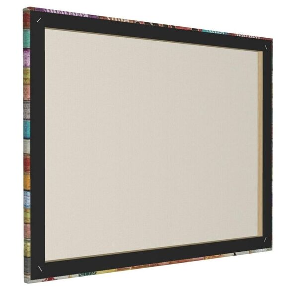 Yoga Meditation Poster Meditation, 20"x 16" Canvas Fabric Framed - Picture 4 of 4